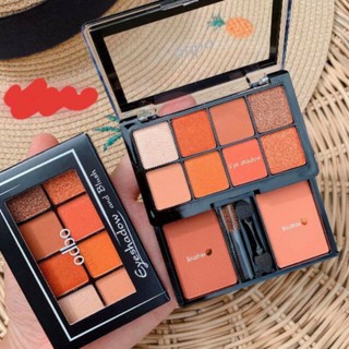 ODS01 Mẫu mới Odbo Eyeshadow and Blush Auth Thái) [Set Phấn Mắt & Má Hồng] Eyeshadow And Blush Od1022 (20gr)