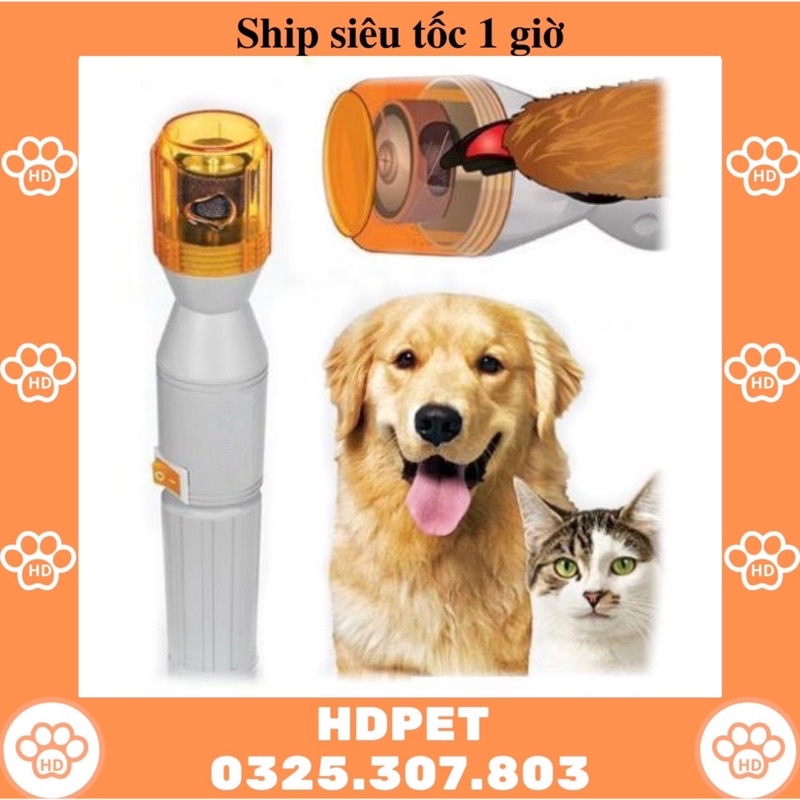 Máy mài móng chạy pin cho chó mèo , thú cưng