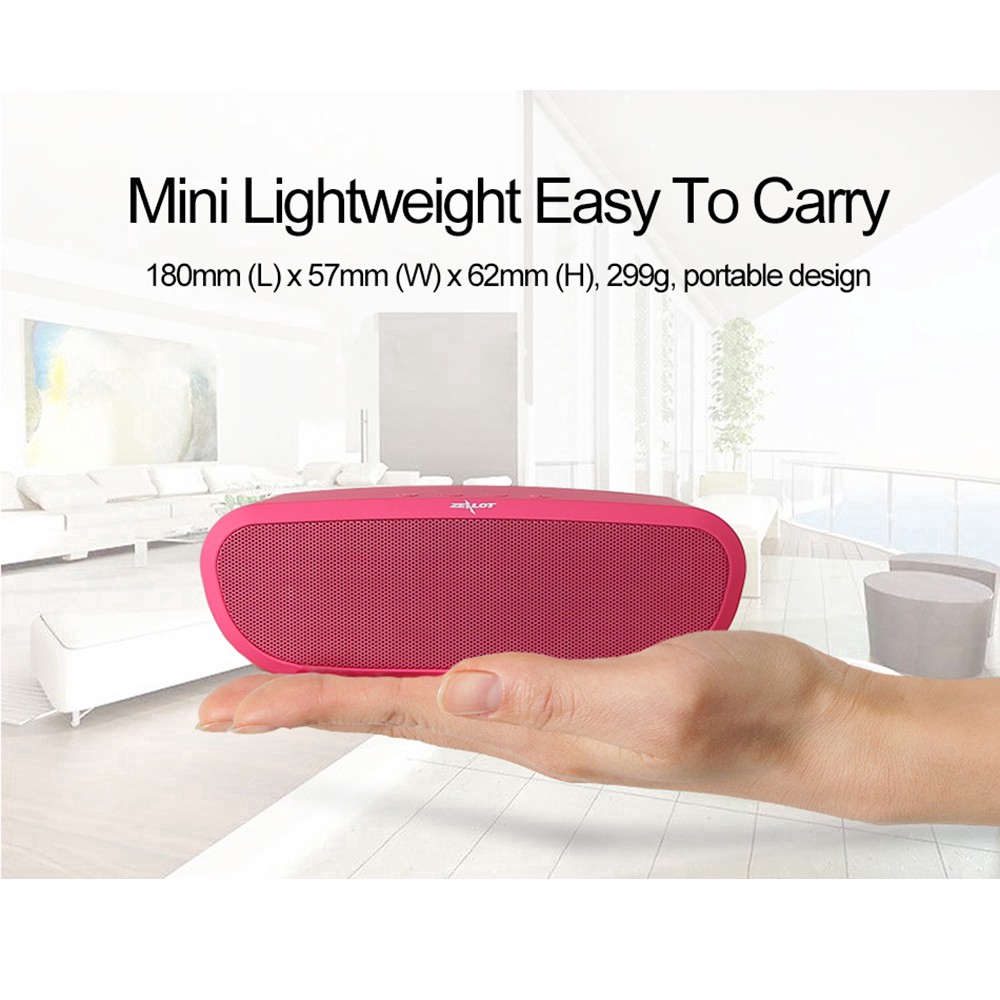 ZEALOT S9 Loa Bluetooth Hiệu Ứng Âm Super Bass Hỗ Trợ Thẻ Nhớ Micro Sd/Usb/Aux