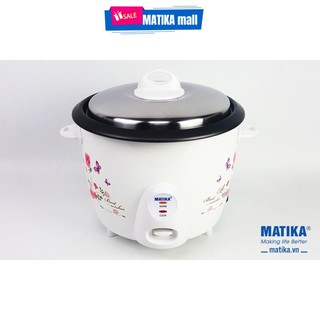 Nồi cơm điện,nồi cơm Matika MTK-DR12 nắp rời,tiện lợi,bảo hành 12 tháng