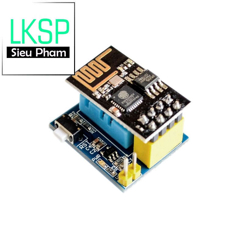 Modul ESP8266 Tích Hợp DHT11 nhỏ gọn