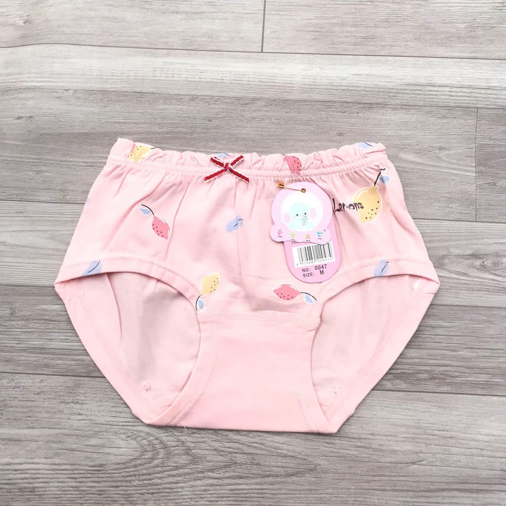 Quần lót bé gái, quần chíp tam giác cho bé chất cotton mềm, mịn, thấm hút tốt - Bắp Bơ Kids