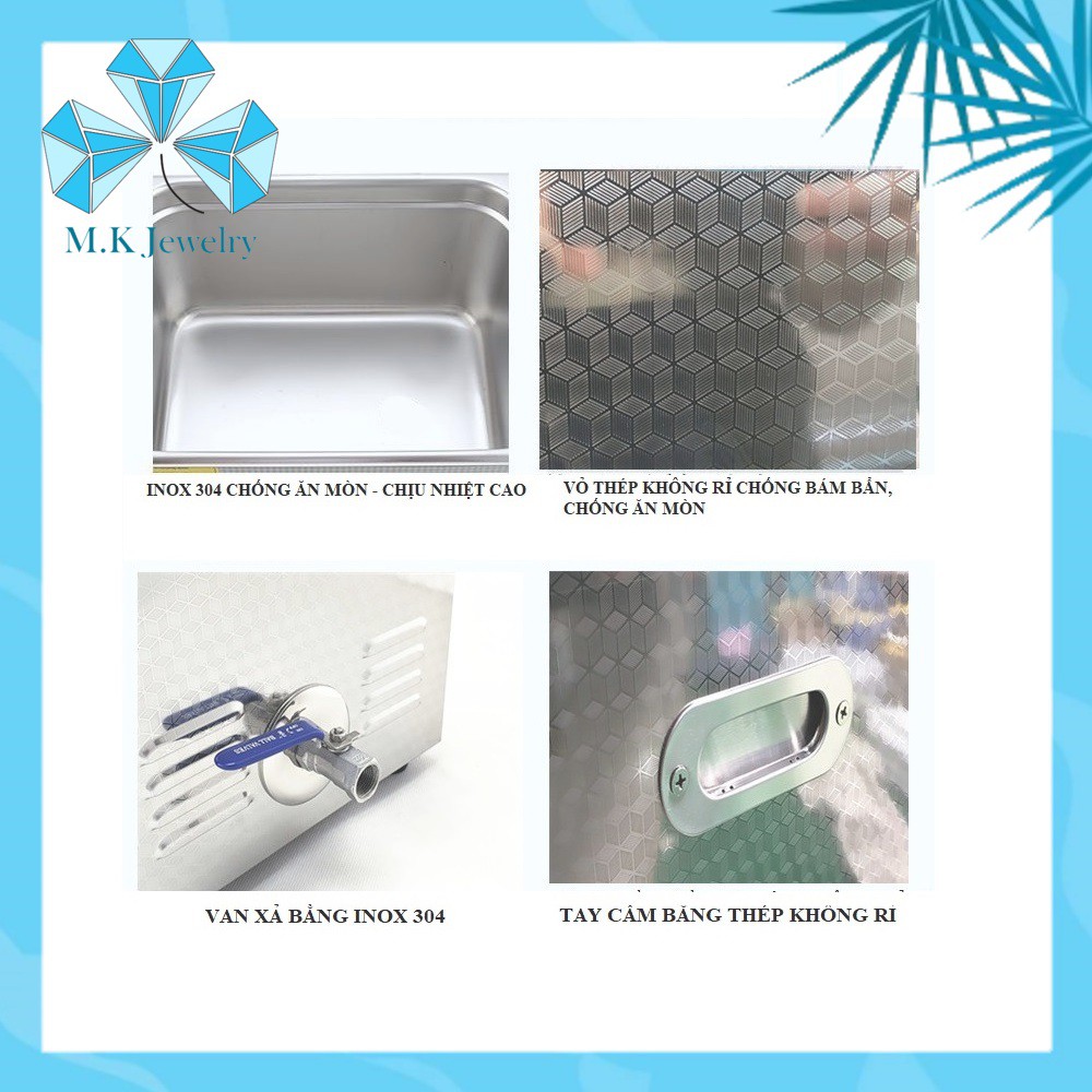 Máy Rung Sóng Siêu Âm, Máy Rửa Trang Sức, Linh Kiện Điện Tử, Linh Kiện Cơ Khí, Nha Khoa Bằng Sóng Siêu ÂM