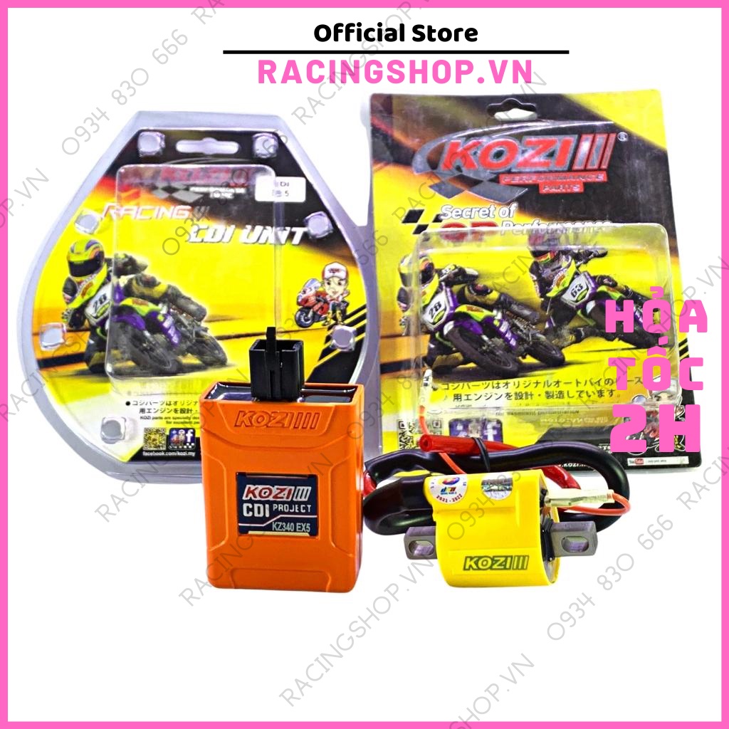 Ic mobin Kozi độ cho wave dream 100cc si 50 ex 50 galaxy elegant angela 67 chaly cub 50 fu neo TQ wave a TQ RACINGSHOPVN