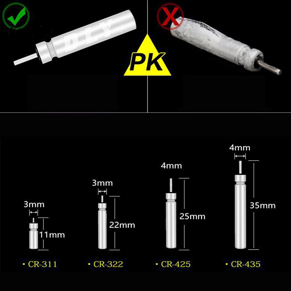 Set 2 Phao Câu Cá Điện Tử Dạ Quang CR311 CR322 CR425 CR435