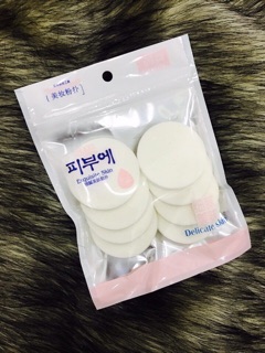 Bộ 8 bông phấn trang điểm cao cấp