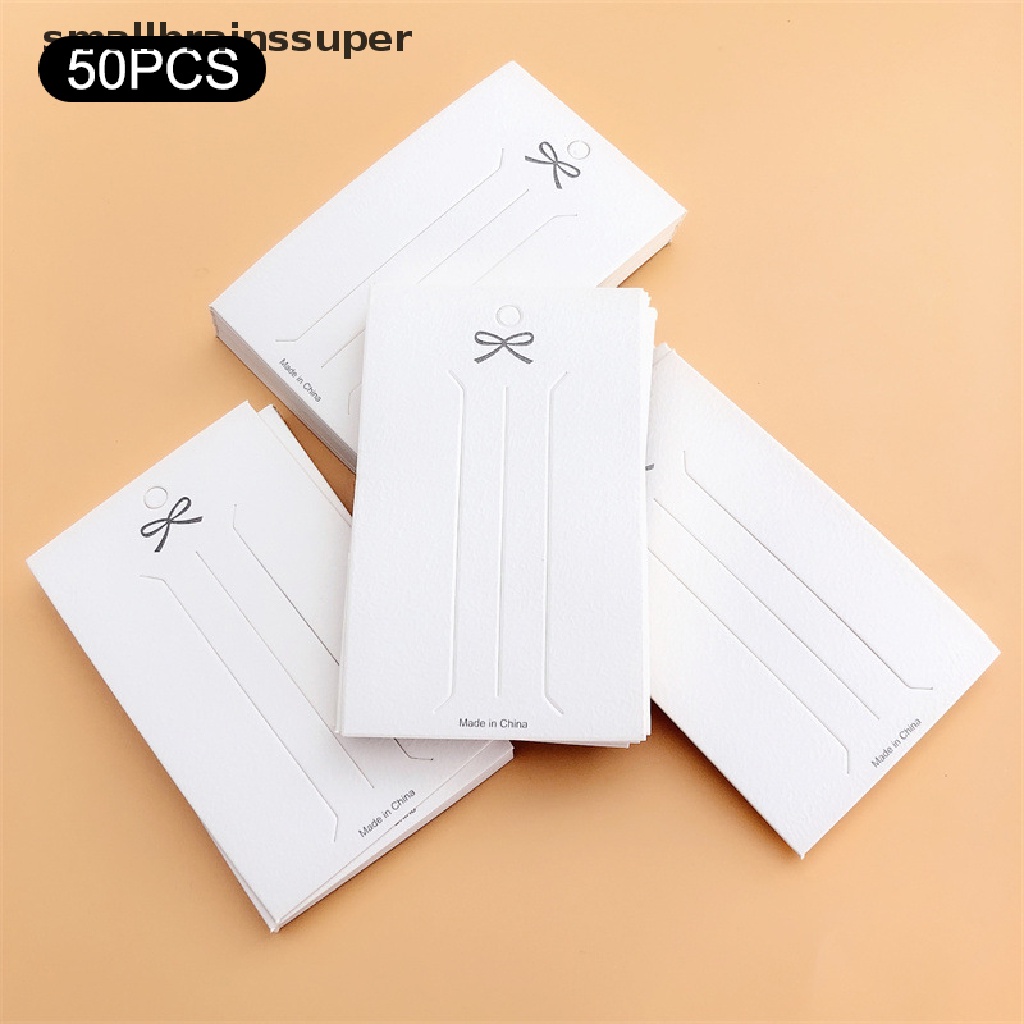 Set 50 Thẻ Kẹp Tóc Nhỏ Màu Trắng Trưng Bày