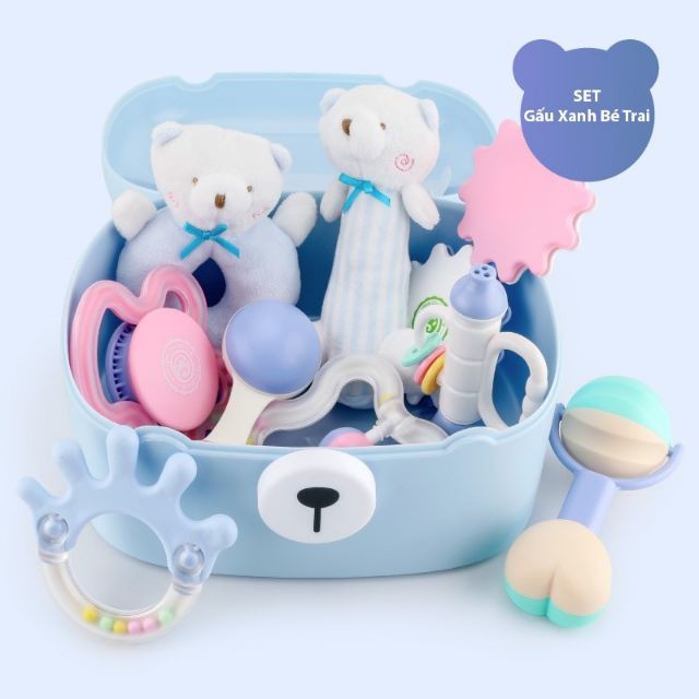 Xúc Xắc Gặm Nướu Cho Bé Goryeo Baby, Đồ Chơi Sơ Sinh Chất Liệu Nhựa ABS An Toàn Babibu - XXGN
