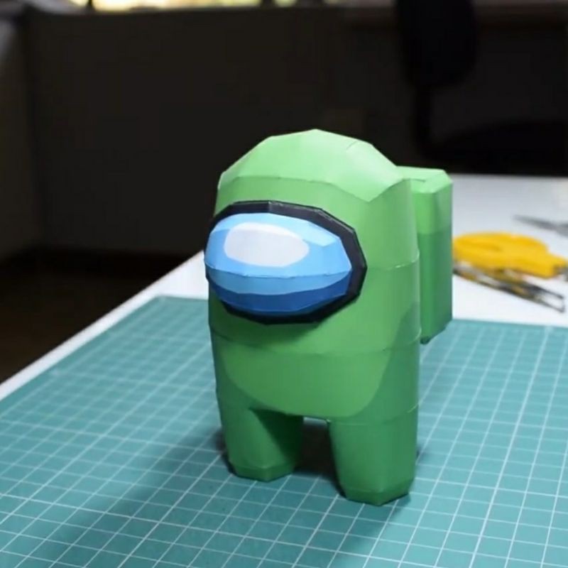 Mô hình giấy game  Crewmate