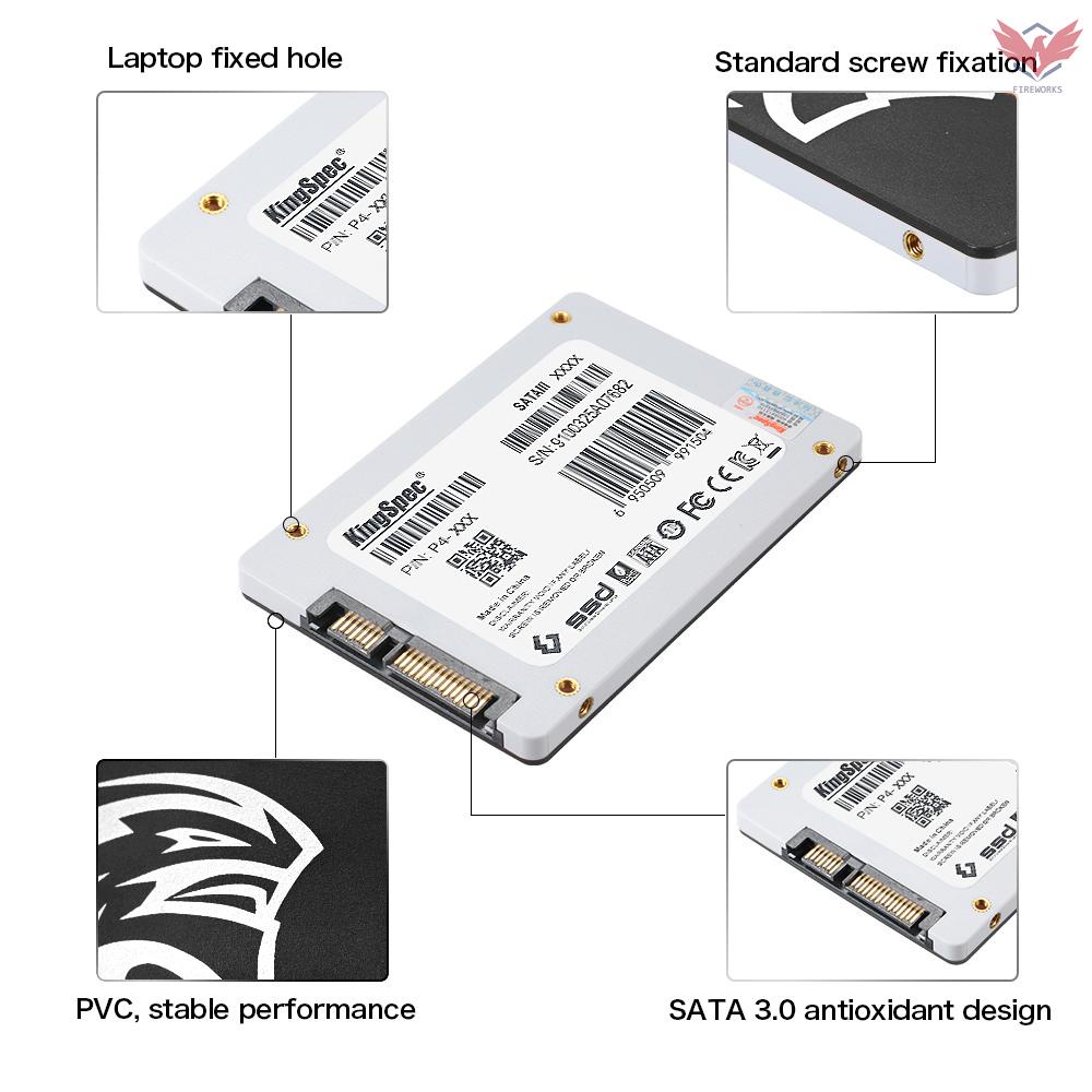 Ổ Cứng Di Động Fir Kingspec P4-120 2.5 Inch Sata3.0 120gb 4 Kênh Tốc Độ Cao Cho Máy Tính