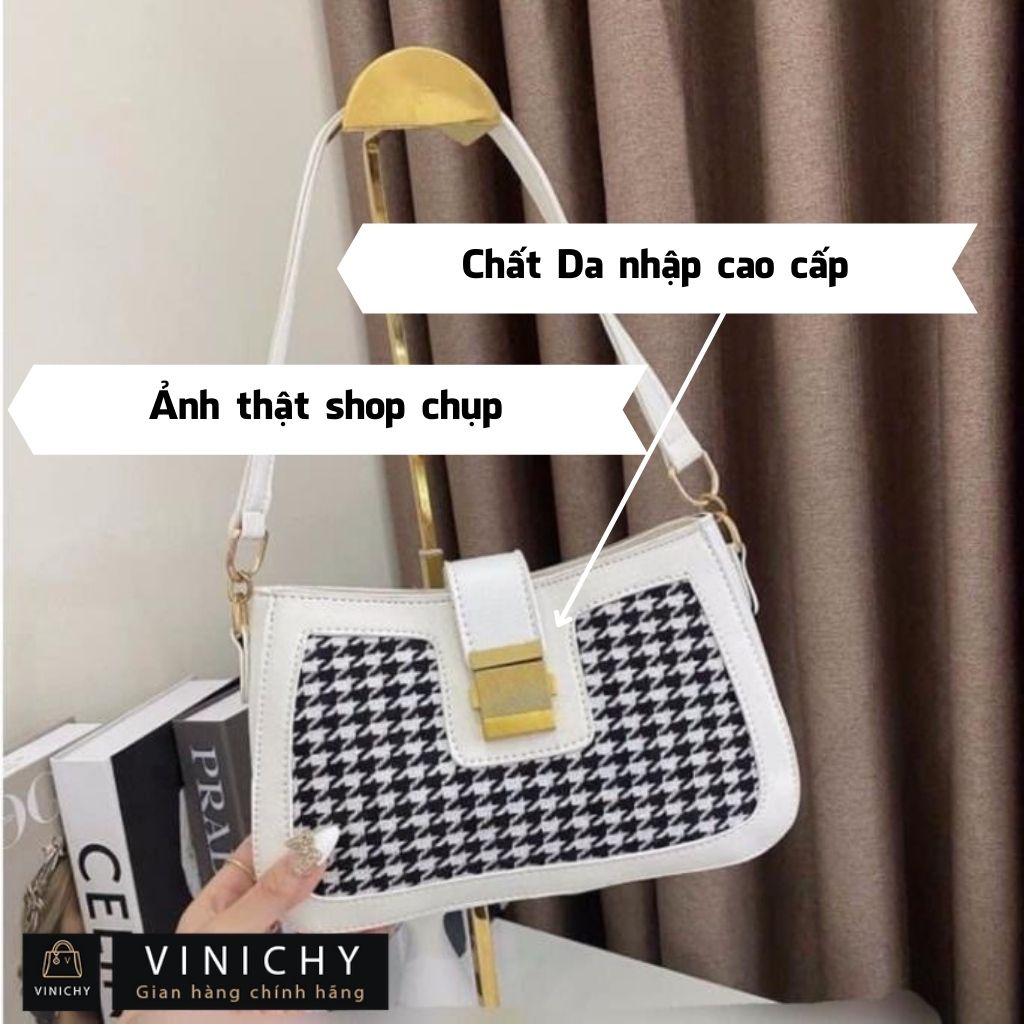 Túi xách nữ đeo chéo, túi đi chơi, đi học VINICHY, da đẹp, thời trang cao cấp size 22cm HA092