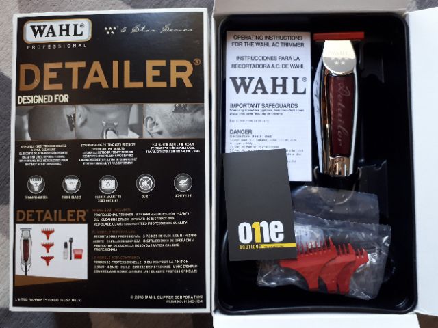 Tông đơ trấn viền Wahl Detailer - hàng nội địa Mỹ 110v