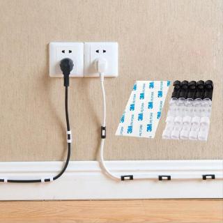 20 Kẹp Nhựa Cố Định Dây Cáp