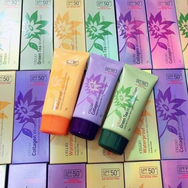 Kem Chống Nắng CELLIO SPF 50PA+++