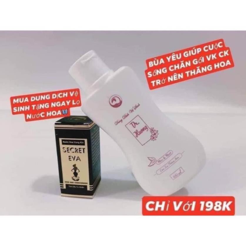 [Mua 1 tặng 1] Dung Dịch Vệ Sinh Phụ Nữ Dr Hương 100ml Chính Hãng Công Ty