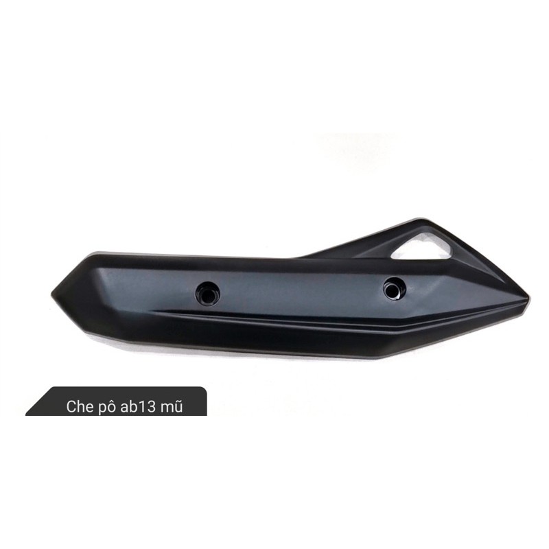 Ốp pô theo xe Air blade 2013 mũ đen