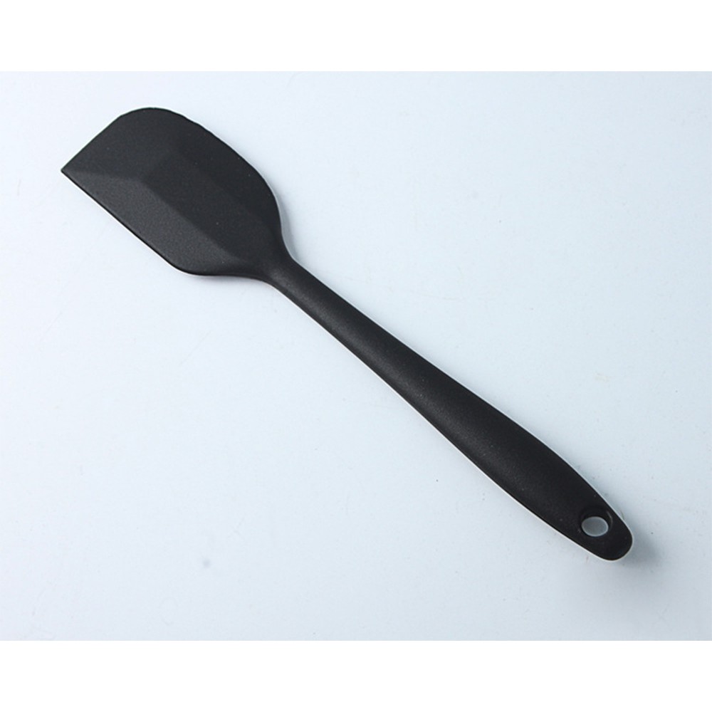 Spatula Phới Trộn Bột, Phới Dẹt Silicon - Xẻng Chiên Rán Thân Silicon