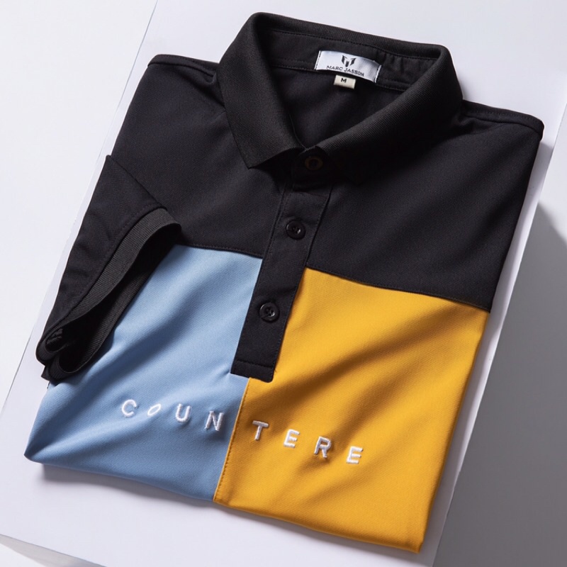 Áo Thun Polo Nam Marc- Coun Phối Màu Sang Đẹp ASTD147