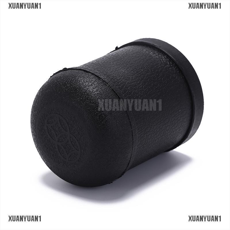 [XUANYUAN1] 1 Cốc Xúc Xắc Bằng Nhựa Màu Đen 7.5Cmx10Cm Cho Các Bữa Tiệc