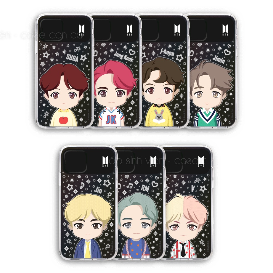 ỐP Kpop BTS BT21 CUTE THEO YÊU CẦU