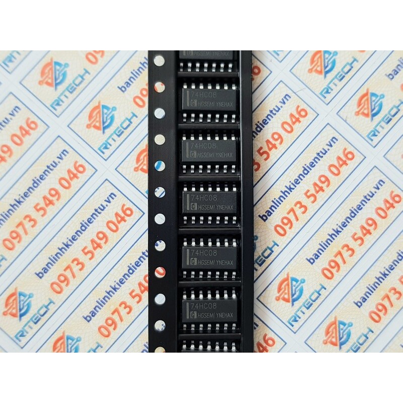 [Combo 10 chiếc] 74HC08D, SN74HC08D IC Chức Năng SOP-14