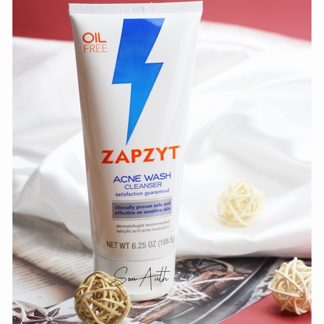 Sữa rửa mặt Zapzyt Acne Wash 177g