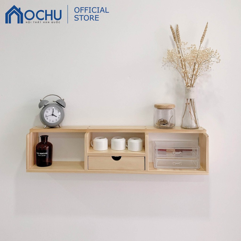 Kệ Gỗ Trang Trí Treo Tường OCHU - Alan Shelf - Natural | BigBuy360 - bigbuy360.vn