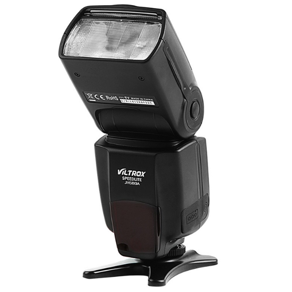 Đèn Led Flash VILTROX JY-680A chuyên dụng cho máy chụp hình 1300D 1200D 760D 750D 80D 5D IV 7D Nikon kèm phụ kiện