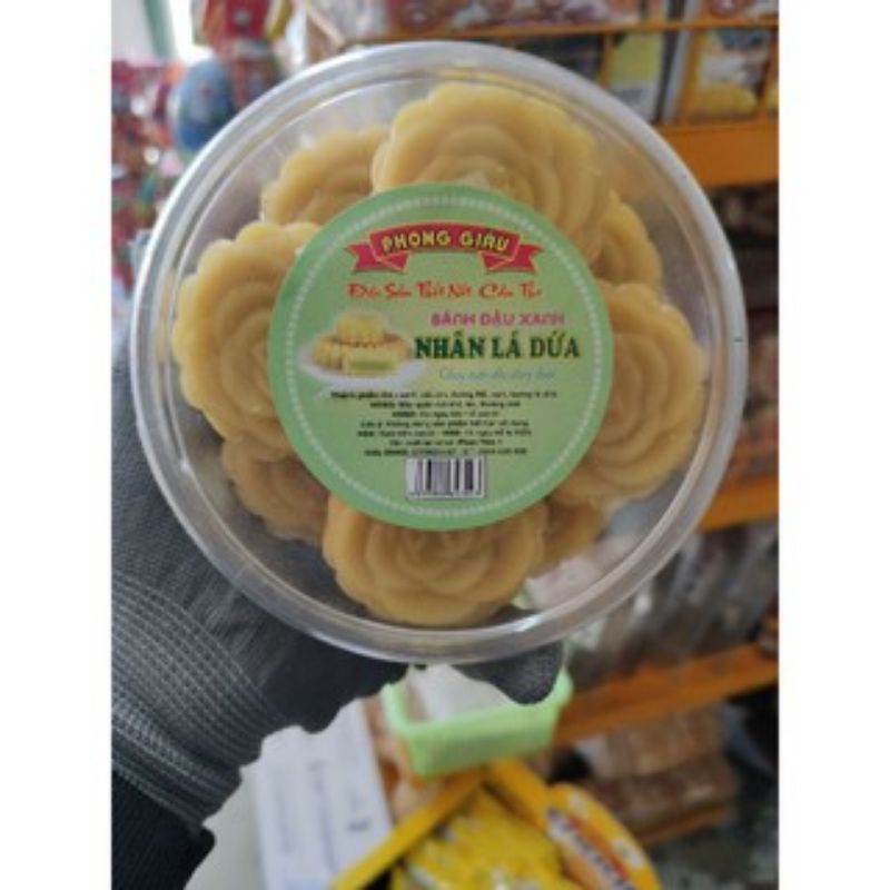 Bánh Đậu Xanh Nhân Khoai Môn, Nhân Sầu Riêng, Nhân Dừa 240G