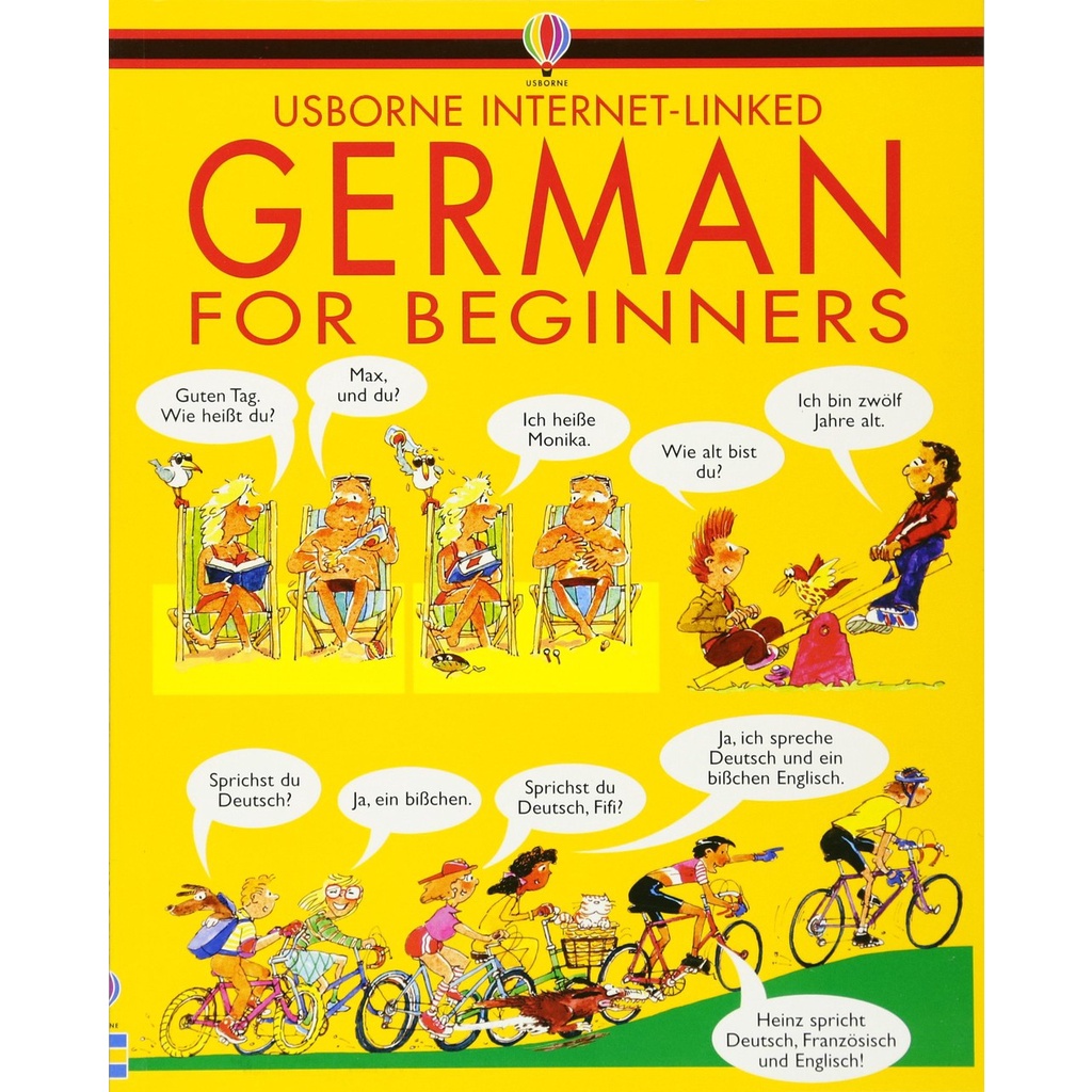 Sách - German for Beginners by Angela Wilkes - (Phiên bản UK,  Bìa cứng)