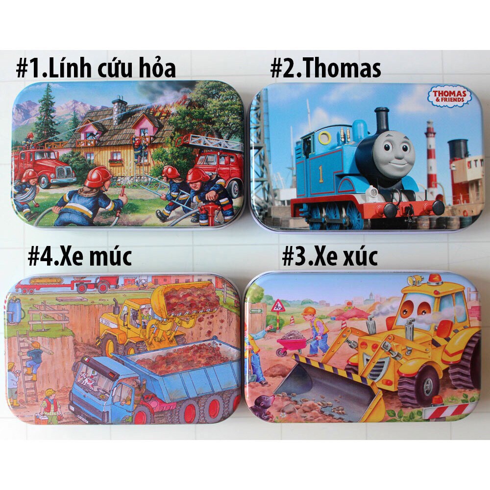 Combo 20 hộp tranh ghép 60 miếng Puzzletoys