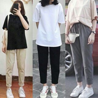 Quần Basic Pants / Quần Kaki / Quần Plaid Basic Pants Unisex