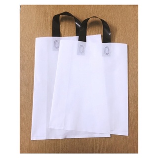 0,5 Kg Túi PE Quai Ép Nhiệt, Túi Nilon Ép Quai Trắng Đen, Bao bì quai xách 2 Quai, Túi Tote nilon Dẻo Dày Chịu Lực Tốt