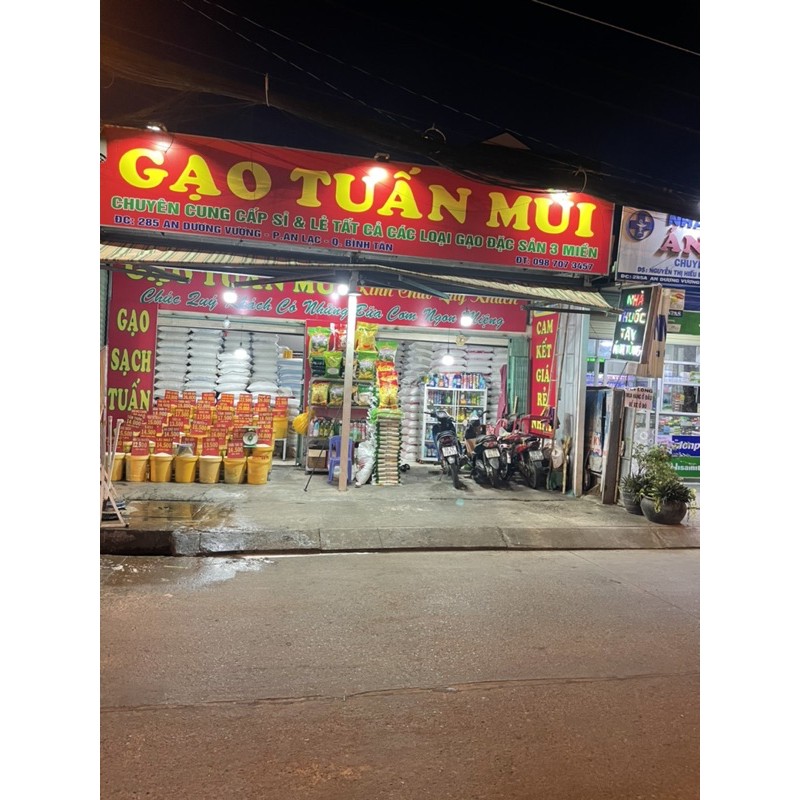 Gạo Lài Miên Campuchia (Gạo Thơm Cao Cấp Bao 10ky)