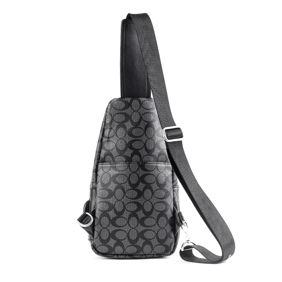 Túi đeo chéo lv nam nữ đẹp RIKY túi bao tử nam nữ phong cách thời trang đeo vai unisex