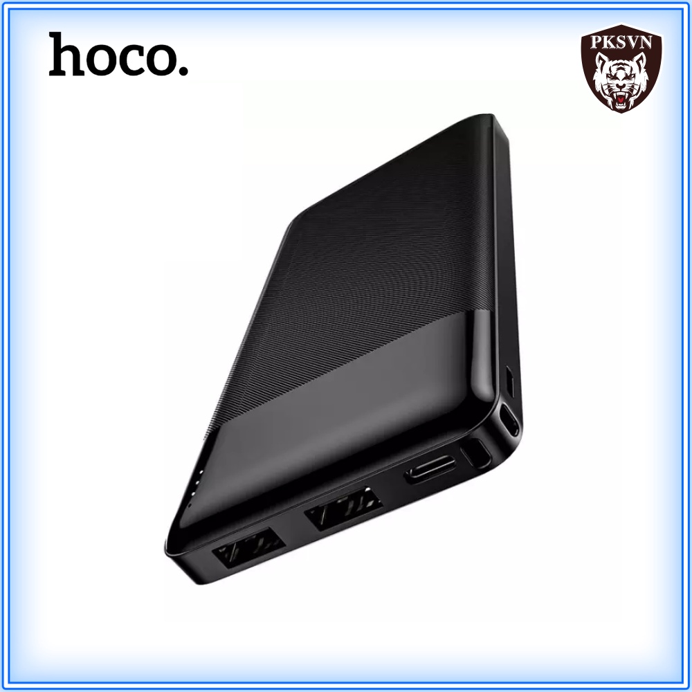 Pin Dự Phòng 10000mAh Chính Hãng Hoco J52/J72 New - Sạc Dự Phòng 2 Cổng Input/Output Max 2A Có Đèn Led Báo Sạc -BH 1 Năm