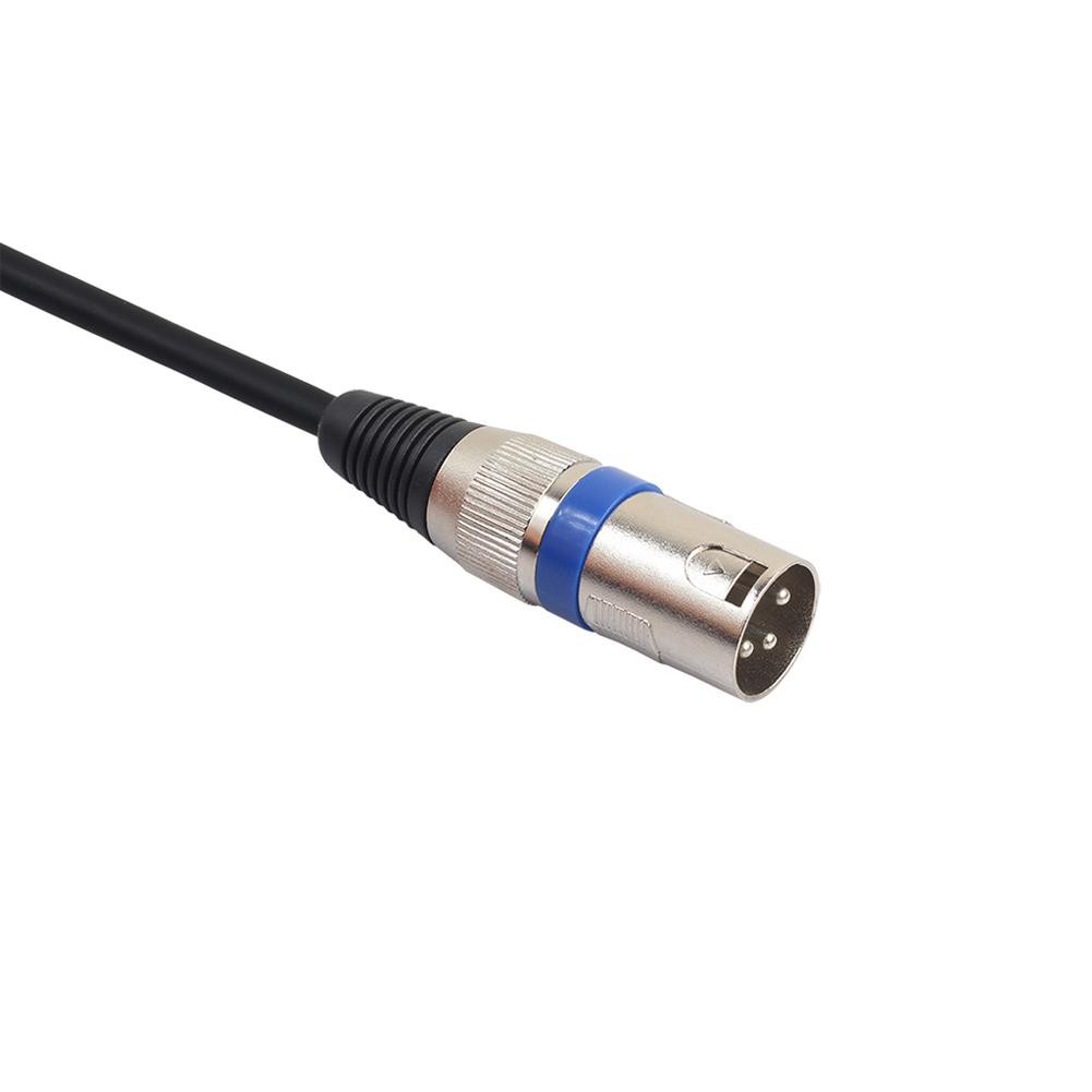 Dây cáp micro âm thanh 3m/9.84ft chuyển đổi từ giắc 3.5mm sang 3 Pin XLR tiện dụng