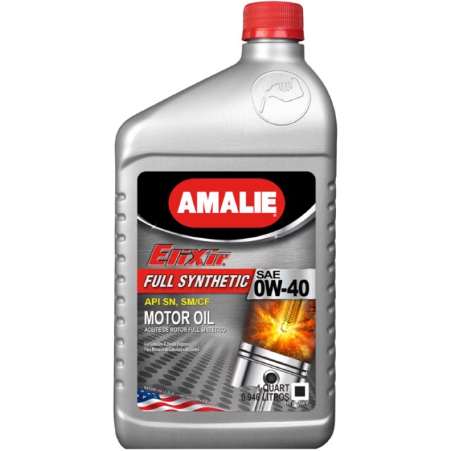 Nhớt Amalie Elixir 946ml 0w40 5w30 5w50