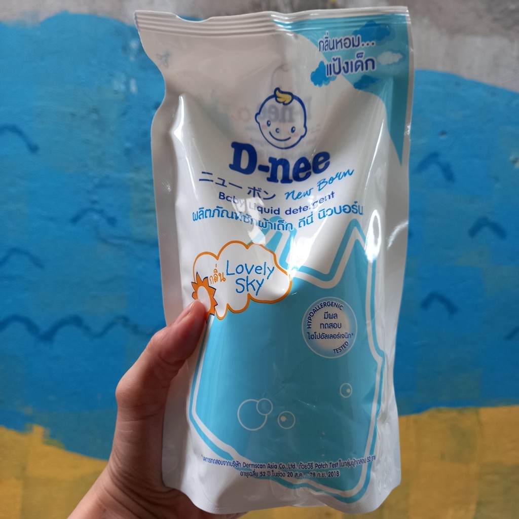 Nước giặt DNEE cho bé dạng túi 600g Lovely sky shopmt89