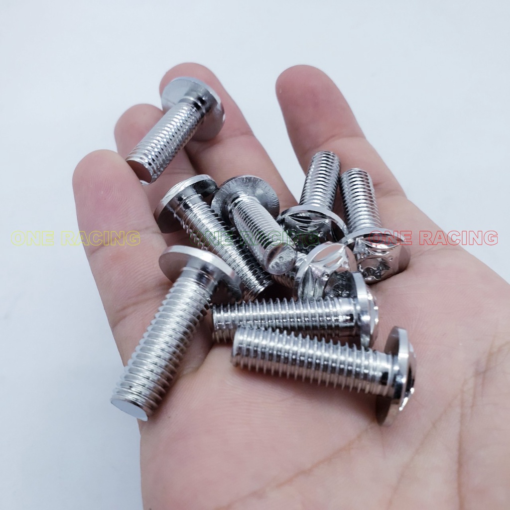 Ốc Salaya 6li 8li Dù Sao Gắng Dàn Áo, ốp Pô, Đĩa, Hộp Xích, Nón Bảo Hiểm...