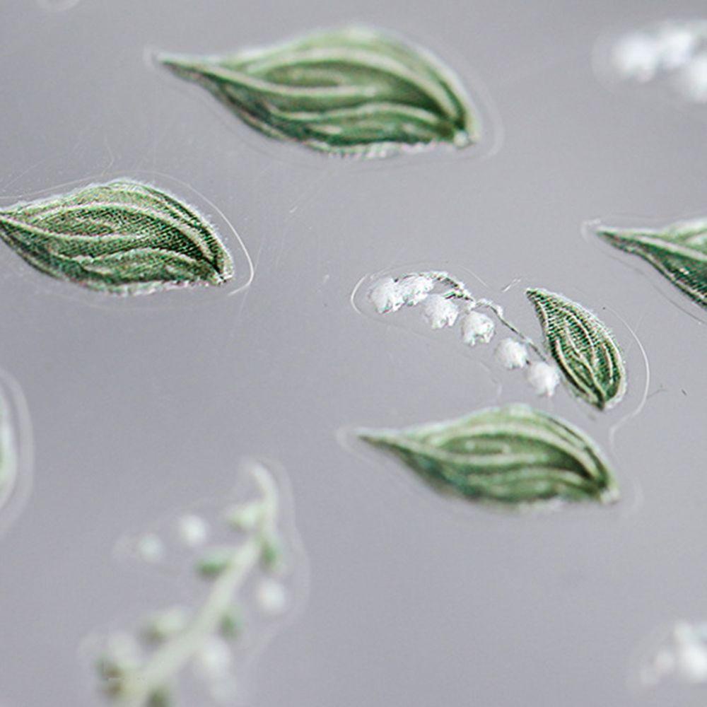 Miếng Dán Trang Trí Móng Tay Hình Hoa Chuông/Hoa Anh Đào Nhỏ Xinh DIY