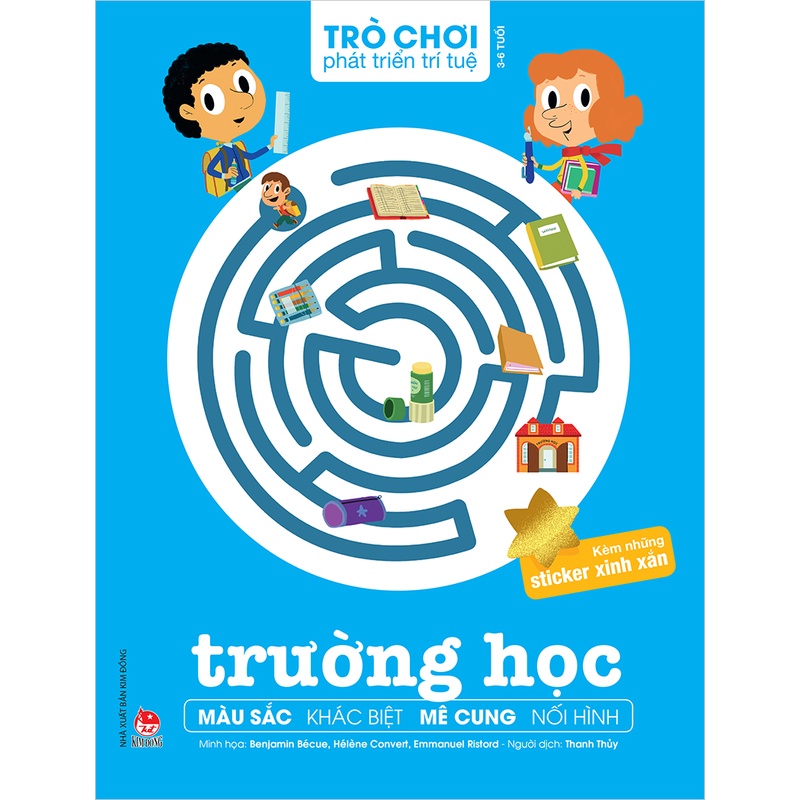 Bộ sách _ Trò chơi phát triển trí tuệ ( 8 Cuốn )