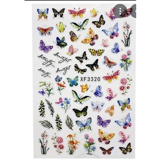 Miếng dán móng tay 3D nail sticker - Ann933233