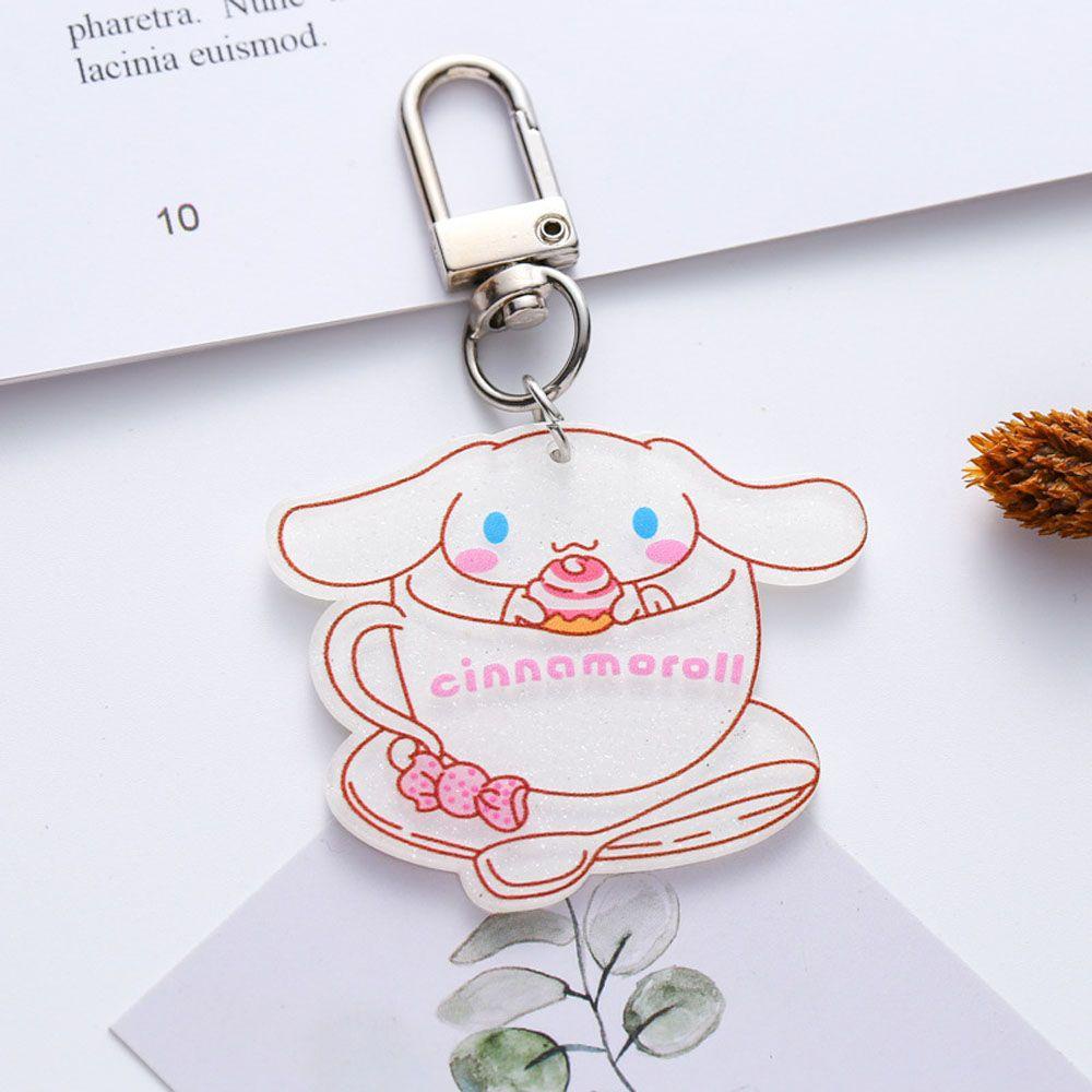 Móc Khóa Hình Chú Chó Cinnamon Tai To Dễ Thương REBUY1