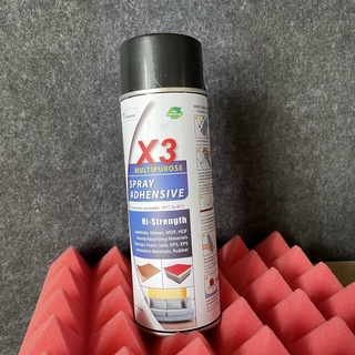 Keo xịt đa năng X3, Keo dán mút, xốp tiện dụng - Lọ keo xịt 600ml