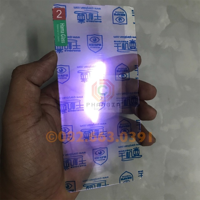 Kính cường lực dẻo nano vsmart active 3 9H ánh tím bảo vệ mắt,, không viền, full 98%