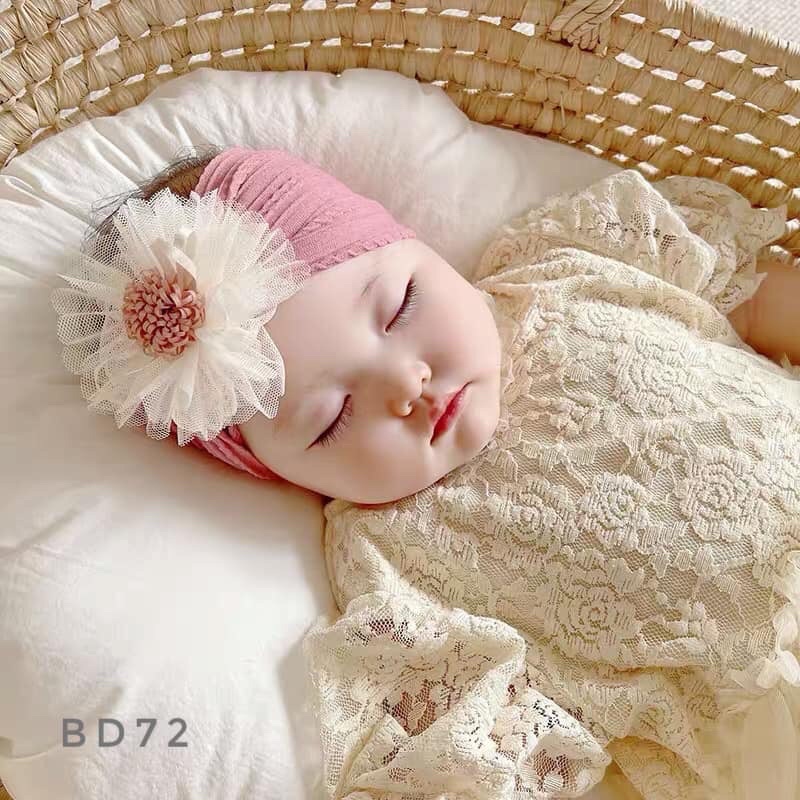 Băng đô hoa dễ thương cho bé gái BD72