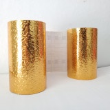 Cuộn 5m viền tường nhôm vàng sang trọng (cao 10cm)