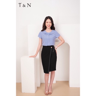 Chân váy bút chì công sở ôm dài đến gối hàng thiết kế