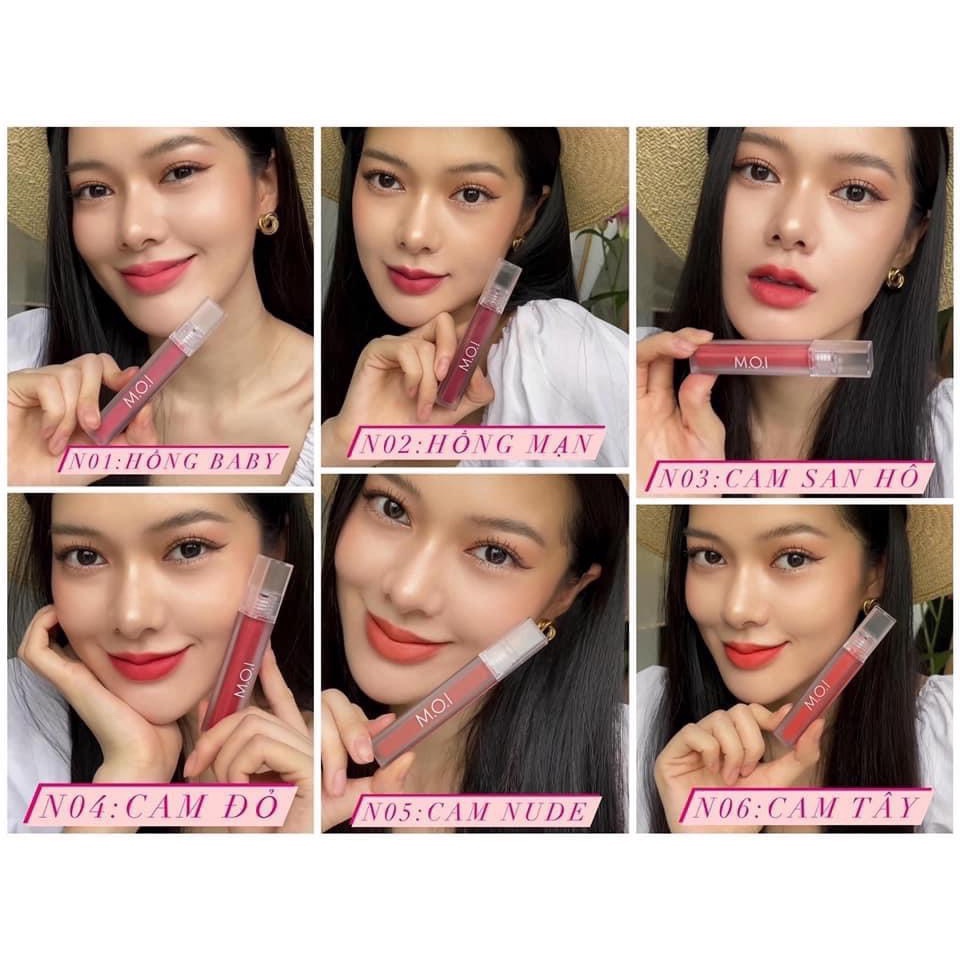 Son Kem Lì SGirls Summer chất nhung mềm mại nhiều dưỡng - Son MOI COSMETICS Hồ Ngọc Hà